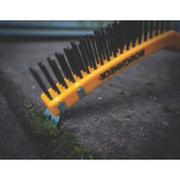Roughneck Soft-Grip Carbon Steel Wire Brush