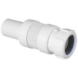 McAlpine Miniflex-4 Flexible Connector White 32mm x 125-175mm