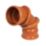 FloPlast Push-Fit 0-90° Double Socket Adjustable Bend 110mm