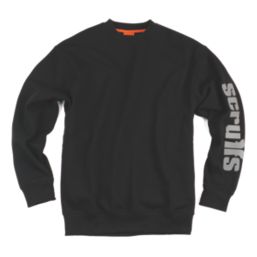 Scruffs Fintry Sweatshirt Black Medium 39-41" Chest