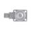 Essentials Braked Swivel Castor 70mm White