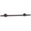 Croydex Epsom Flexi-Fix Towel Rail Black 701mm x 82mm x 54mm