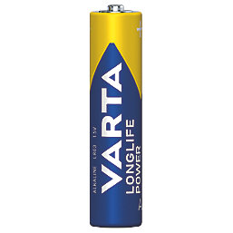 Varta Longlife Power AAA Alkaline Alkaline Battery 40 Pack
