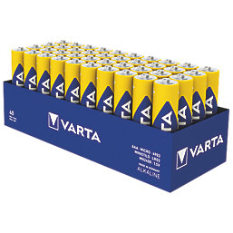 Varta Longlife Power AAA Alkaline Alkaline Battery 40 Pack
