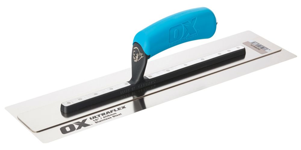 OX Pro Ultra Flex Finishing Trowel 16" x 4 1/4" Screwfix