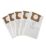Titan  20/30Ltr Dry Vacuum Filter Bags 5 Pack