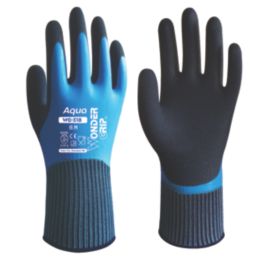 Wonder Grip WG-318 Aqua Gloves Blue Medium