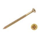 TurboGold  PZ Double-Countersunk  Multipurpose Screws 5mm x 80mm 100 Pack