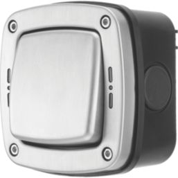 British General  IP66 20A 1-Gang 2-Way Weatherproof Outdoor Switch with LED