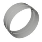 Manrose Round Connector White 150mm