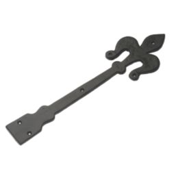 Hardware Solutions Antique Black  FDL Hinge Front 400mm x 110mm