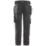 Snickers 6241 Stretch Trousers Black 36" W 32" L