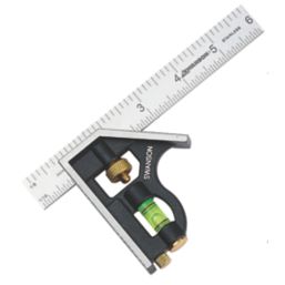 Swanson Tools Combination Square 7" (175mm) 2 Piece Set