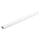 Deta TTE Oval uPVC White Conduit 16mm x 2m