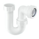 McAlpine Swivel P Trap White 50mm