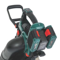 Webb Eco X-Series WEV20X2BVB4X 40V 2 x 4.0Ah Li-Ion  Brushless Cordless Leaf Blower/Vacuum Shredder