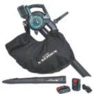 Webb Eco X-Series WEV20X2BVB4X 40V 2 x 4.0Ah Li-Ion  Brushless Cordless Leaf Blower/Vacuum Shredder