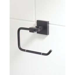 Bristan  Square Toilet Roll Holder Black