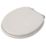 Croydex Maitland Soft-Close with Quick-Release Flex-Fix Toilet Seat Moulded Wood White