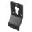Eclipse Non Fire Rated Matt Black Euro Profile Cylinder Pull 45mm