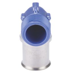 Wavin Tigris  Multi-Layer Composite Press-Fit Adapting 90° BSP Male Elbows 0.75" x 25mm 10 Pack