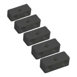 Essentials Assembly Joints Black 30.5mm x 11.5mm x 11.5mm 10 Pack