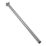 Rothley Round Furniture Leg Silver 700mm