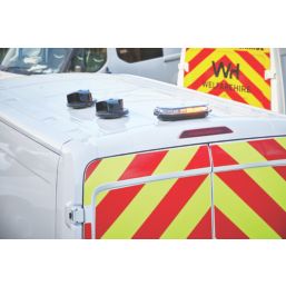 Ring Clear Magnetic Amber Light Bar 39W 80mm