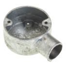 Deta 1 Way 25mm Terminal Conduit Box Galvanised