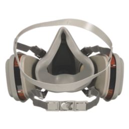 3M 6003KIT-1 One Size Half Face Respirator Kit with Replaceable Filters A2-P3 7 Piece Set