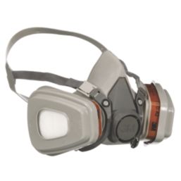 3M 6003KIT-1 One Size Half Face Respirator Kit with Replaceable Filters A2-P3 7 Piece Set