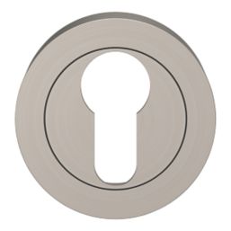 Smith & Locke Lormel Euro Escutcheon (Pair) Satin Nickel 50mm