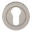 Smith & Locke Lormel Euro Escutcheon (Pair) Satin Nickel 50mm