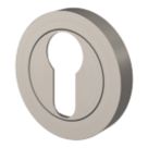 Smith & Locke Lormel Euro Escutcheon (Pair) Satin Nickel 50mm