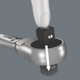 Wera 8003 B Zyklop Metal 3/8" Drive Ratchet 305mm