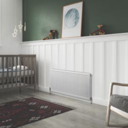 Stelrad 600mm x 1100mm 3402BTU White Type 11 Convector Radiator