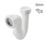 Flomasta Tubular Swivel P Trap White 32mm