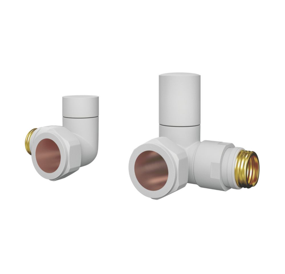 Valvole Termostatiche Angolari Per Radiatore A Doppia Alimentazione Antracite 123746