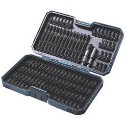 Erbauer  1/4" Hex Shank Mixed Impact Screwdriver Bit Set 113 Pieces