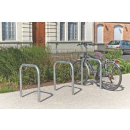 Mottez Sheffield Floor-Mounted Bike Stand