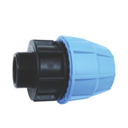 FloPlast 492202 MDPE Male Adaptor 25mm x 3/4"