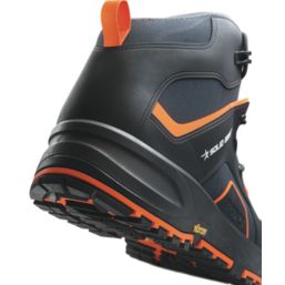 Solid Gear Falcon 2 Mid Size 12  Black Water-Resistant  Safety Boots