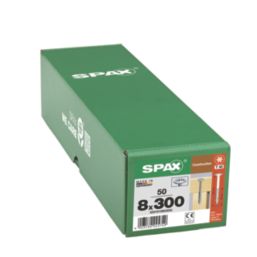 Spax WIROX TX Flange Self Drilling Timber Screws 8mm x 300mm 50 Pack
