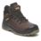 DEWALT Newark Size 9  Brown Waterproof Steel Toe Cap Safety Boots