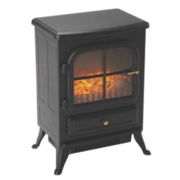 Black Electric Stove Fire 415mm x 548mm