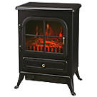 Black Electric Stove Fire 415 x 548mm