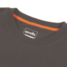 Scruffs Eco Worker Pocket Short Sleeve T-Shirt Charcoal 3X Large 53-56" Chest