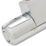Highlife Bathrooms ASP Exposed Single Outlet Thermostatic Chrome Mini Horizontal Bar Shower Valve