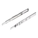 Essentials Steel Full Extension Self-Closing Ball Bearing Drawer Runners 450mm 2 Pack