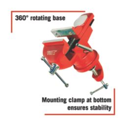 Forge Steel Portable Vice 2.28" (58mm)